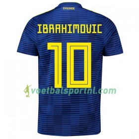 Zweden Ibrahimovic 10 Uit Shirt WK voetbal 2018